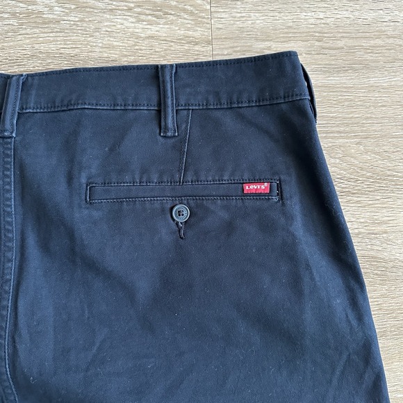 Levi's Straight Leg Chino Pants Black Men's 38X30 - Picture 14 of 16
